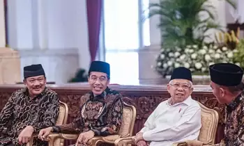 Presiden Joko Widodo, Wakil Presiden Ma'ruf Amin dan para Menteri