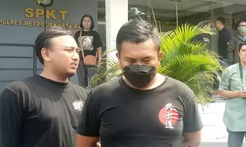 Sopir Grab berinisial M sebagai tersangka kasus pemerasan dan pengancaman