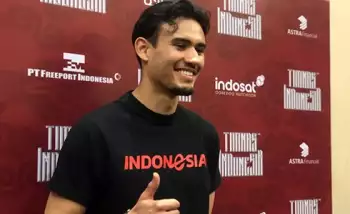 Pemain timnas Indonesia Nathan Tjoe-A-On