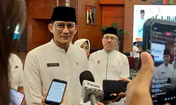 Menteri Pariwisata dan Ekonomi Kreatif (Menparekraf) Sandiaga Salahuddin Uno