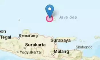 Pantauan satelit gempa Bawean