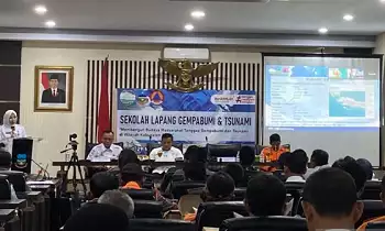 Kepala Stasiun Geofisika Kelas 1 Bandung BMKG Teguh Rahayu