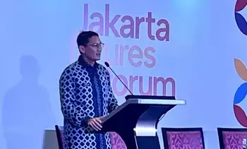 Menteri Pariwisata dan Ekonomi Kreatif Sandiaga Salahuddin Uno