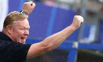 Pelatih timnas Belanda Ronald Koeman