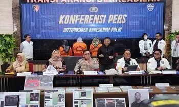 konferensi pers kasus eksploitasi seksual anak di bareskrim polri adrialdetikcom 169