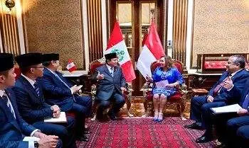 presiden prabowo subianto kunjungan ke peru 169