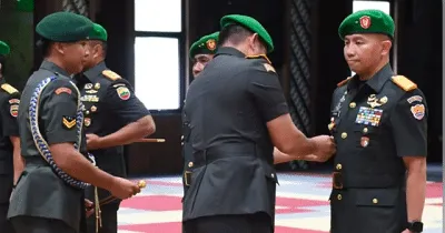 KSAD Jenderal Maruli Simanjuntak pimpin serah terima jabatan Brigjen TNI Edwin Adrian Sumantha