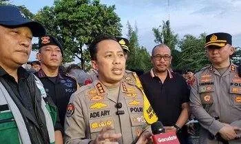 polisi menangkap 17 orang terkait ormas grib
