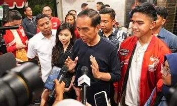 jokowi dan kader PSI