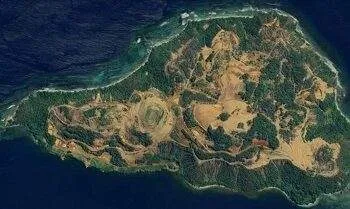 Ilustrasi Pulau kecil