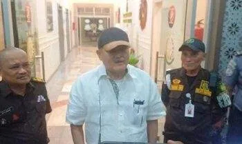 Eks Gubernur Sumsel Alex Noerdin Ditetapkan Sebagai Tersangka Dugaan Korupsi Pasar Cinde Palembang.