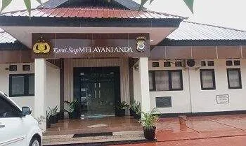 Mapolsek Kawasan Bandara Pattimura Laha, Ambon. Foto: Itin