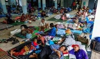 warga mengungsi akibat konflik