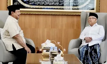 Presiden Prabowo Silaturahmi ke Kediaman Ma’ruf Amin