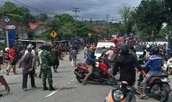 bentrok hunut kota ambon