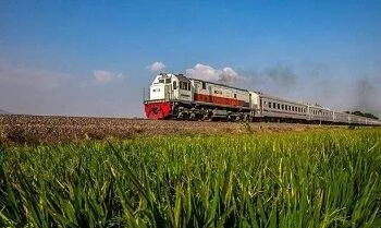 ilustrasi kereta api