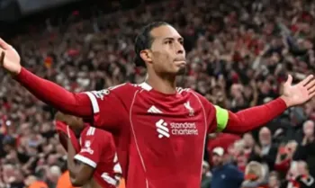 Gol Dramatis Van Dijk di Injury Time Bawa Liverpool Kalahkan Atletico 3-2