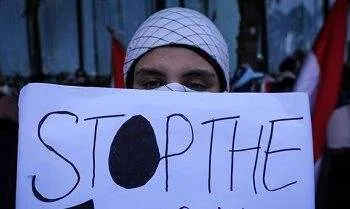 aksi demo bela palestina