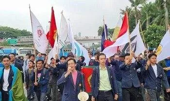 demo mahasiswa di dpr