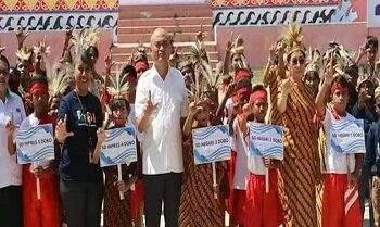 Bupati Aru Resmi Buka Festival Tunas Bahasa Ibu 2025