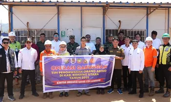 Imigrasi Sidak Pekerja Asing di Tambang Konawe Utara