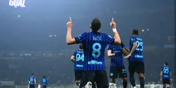Gol Perdana Sucic Warnai Kemenangan Inter atas Fiorentina