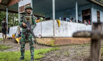 Prajurit TNI Gugur Diserang KKB di Teluk Bintuni