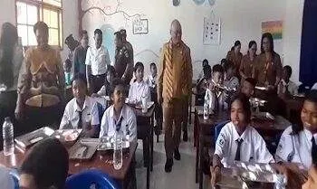 peluncuran mbg aru