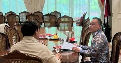 Prabowo Undang Dasco ke Widya Chandra Pagi Tadi, Bahas Apa?