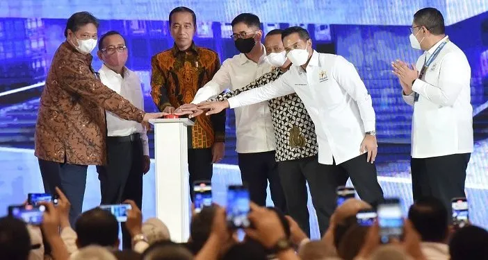 Presiden Jokowi Buka Rapimnas Kadin Tahun 2022 1 Presiden Jokowi Buka Rapimnas Kadin Tahun 2022