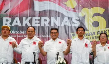 Projo Konsolidasikan Strategi untuk Mendorong Kemenangan Prabowo Pada Pilpres 2024 26 Ketua Umum Projo Budi Arie Setiadi dan DPP Projo