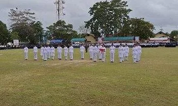 Upacara HUT RI ke-80 di Kota Geser Berlangsung Khidmat, Aman dan Sukses 5 upacara geser