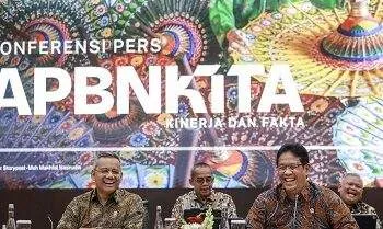 Kemenkeu cairkan Rp644,9 triliun transfer ke daerah per September 3 konferensi pers apbn