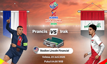 Susunan Pemain Prancis vs Irak: Prancis Incar Tiket 32 Besar 4 Susunan Pemain Prancis vs Irak: Prancis Incar Tiket 32 Besar