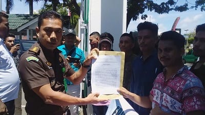 Gelar Demo, Front Ampera Minta Kejati Tidak Diintervensi