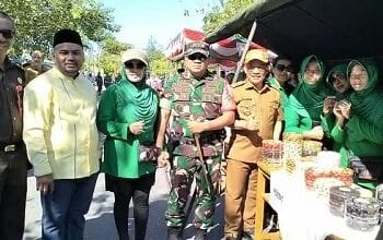 Kodim 1502/Masohi Bersama Pemda Malteng Gelar Pasar Murah Ramadhan