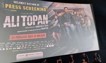 Konferensi pers mengenai film "Ali Topan"