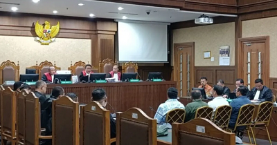 Sidang pemeriksaan saksi kasus pemerasan dan gratifikasi lingkungan Kementerian Pertanian