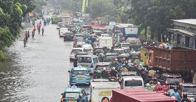 Banjir Jakarta, Cawang Terendam Hingga 2,5 Meter