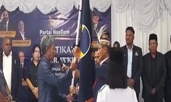 Usman Labou Pimpin NasDem Aru, Target Rebut Kursi Ketua DPRD