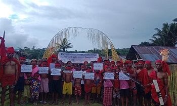 Masyarakat Adat Manusela-Maraina Tolak Penetapan Batas Hutan