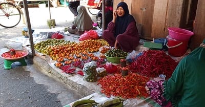 Harga Cabai Keriting di Pasar Binaiya Masohi Tembus Rp80 Ribu per Kilogram