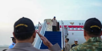 Prabowo Hadiri Puncak PENAS Petani dan Nelayan di Gorontalo
