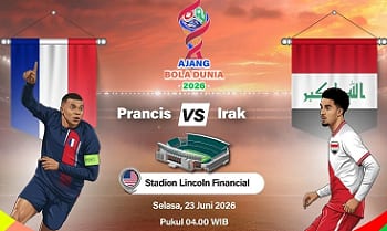 Susunan Pemain Prancis vs Irak: Prancis Incar Tiket 32 Besar